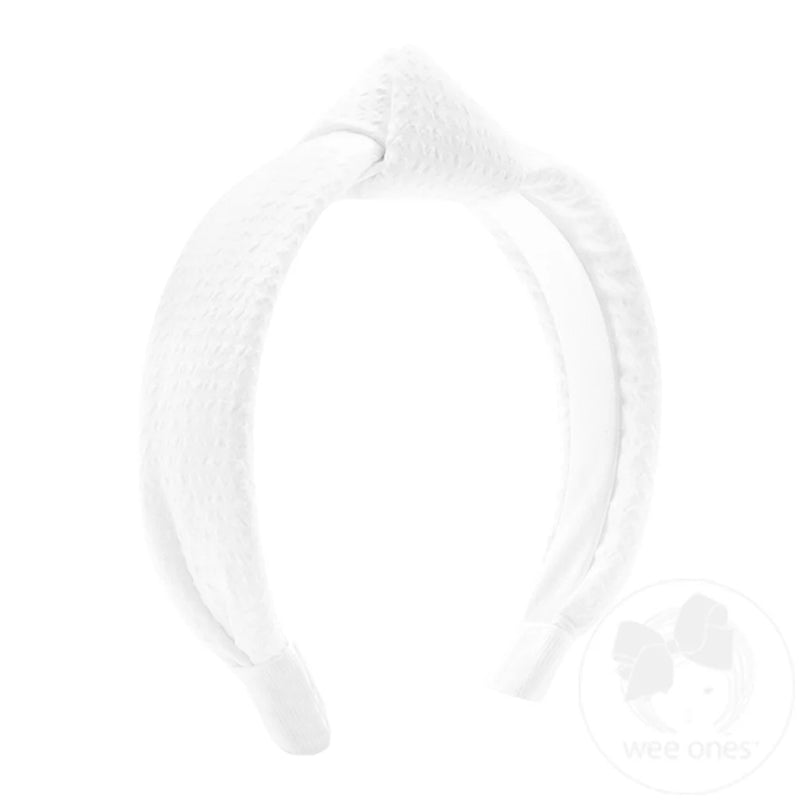 SEERSUCKER KNOT HEADBAND