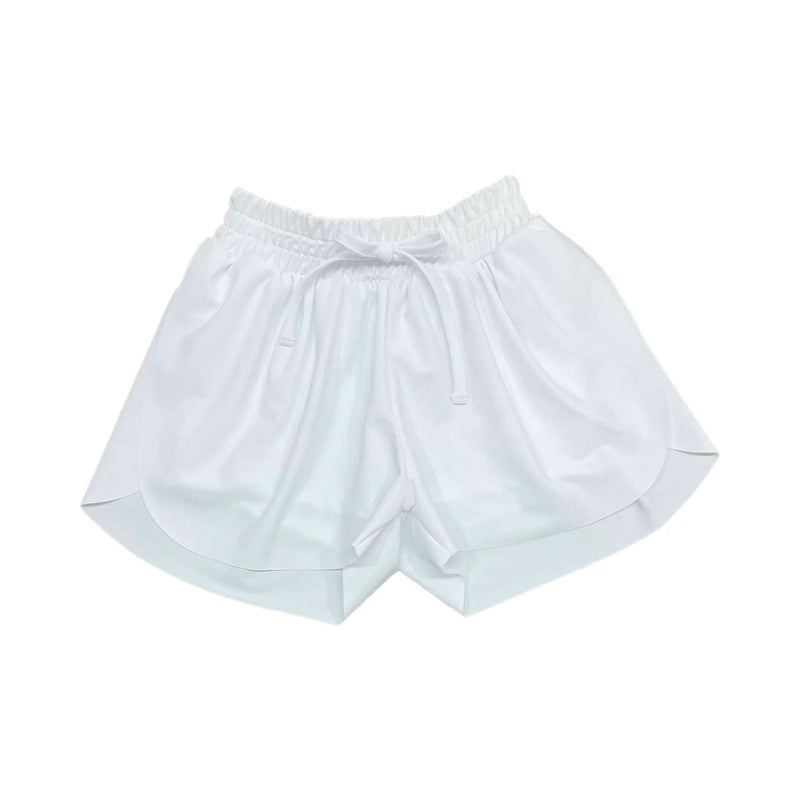 WHITE BUTTERFLY SHORTS