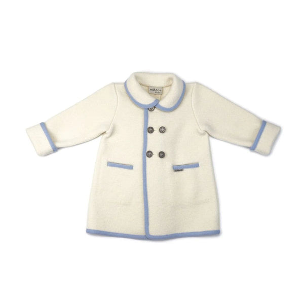 BOY DOUBLE BREASTED COAT