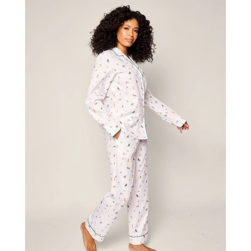 JINGLE PAWS WOMEN'S PJ SET