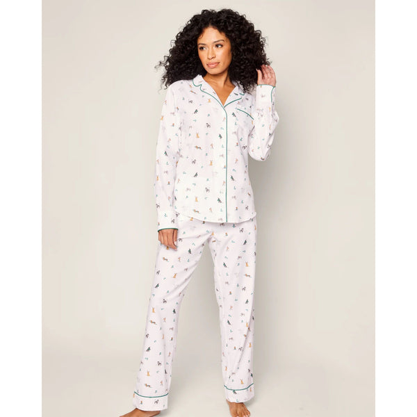 JINGLE PAWS WOMEN'S PJ SET