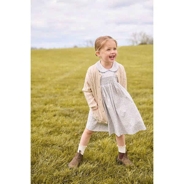SMOCKED DRESS WINTHROP FLORAL
