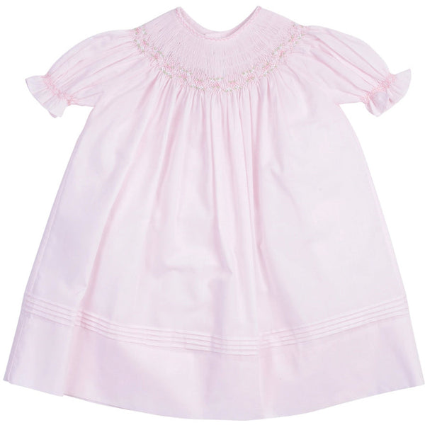 RUFFLE BISHOP DRESS - sizes 3M-9M