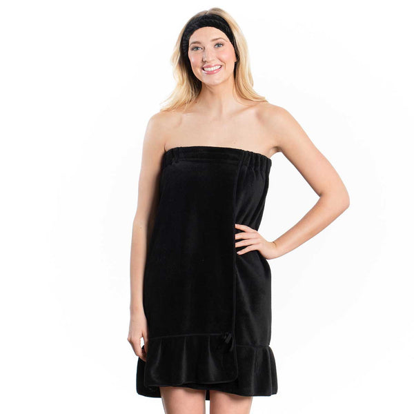 SPA WRAP BLACK