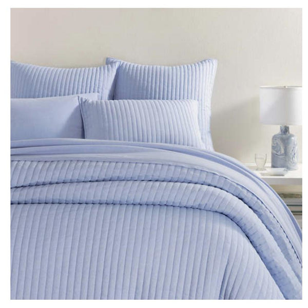 COMFY COTTON FRENCH BLUE QUILT FULL/QUEEN