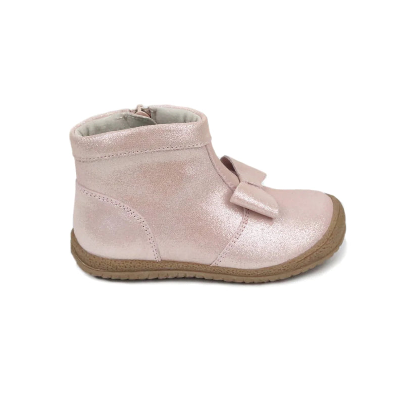 HILARY BOW BOOT PINK SHIMMER