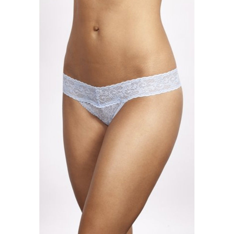 LACE LOW RISE THONG