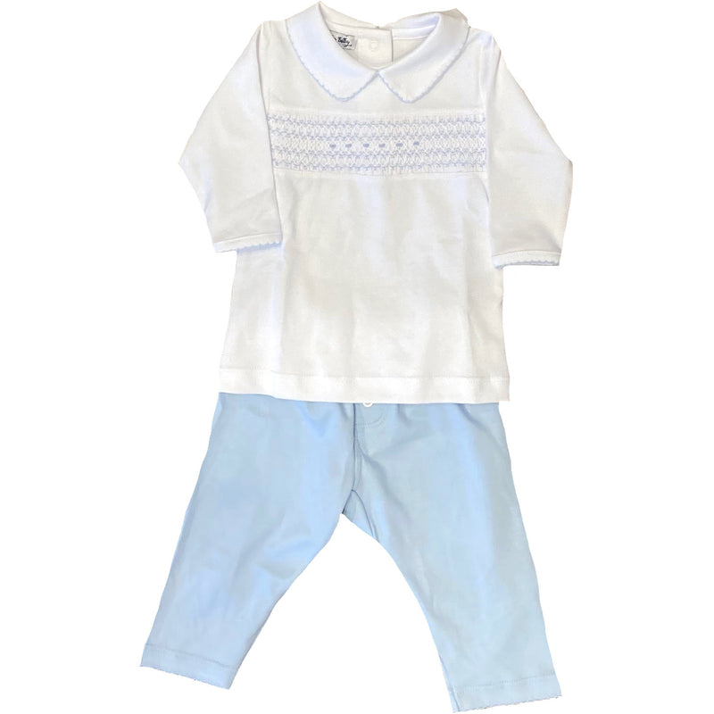 TAYLOR/TYLER 2 PC PANT SET BLUE