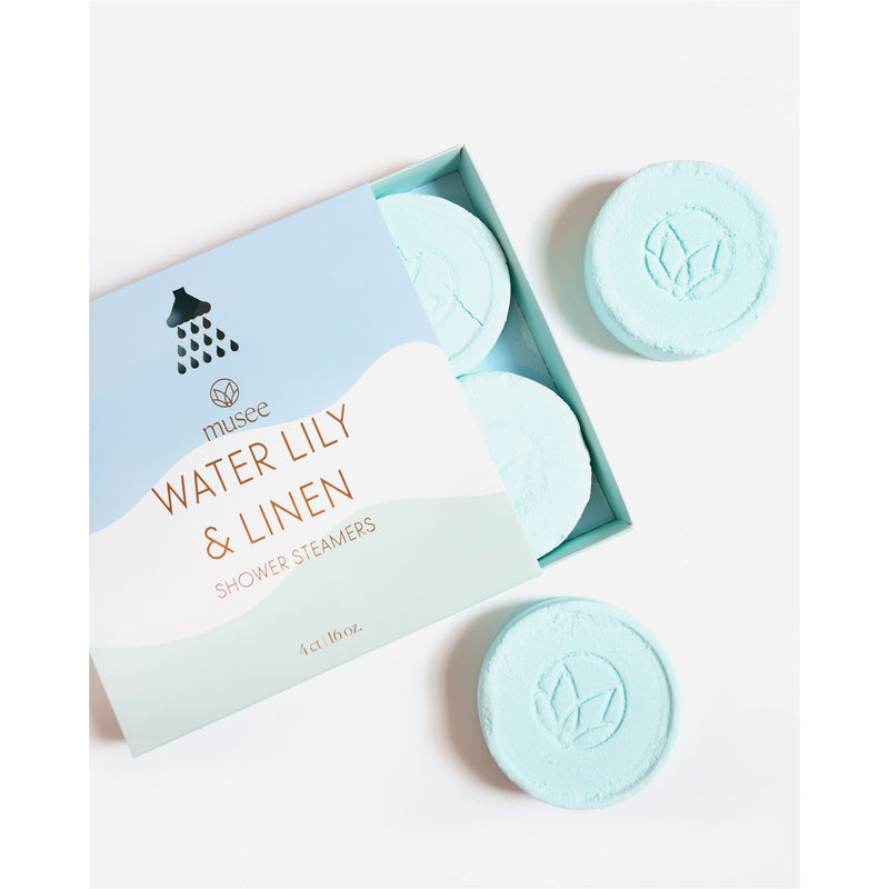 WATER LILY & LINEN SHOWER STEAMERS